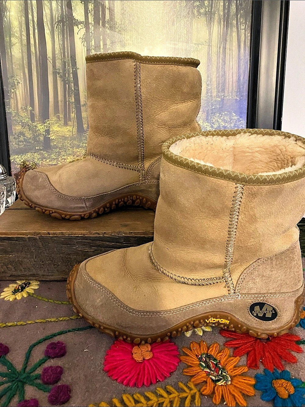 Merrell Shearling-Lined Winter Boots in Brown